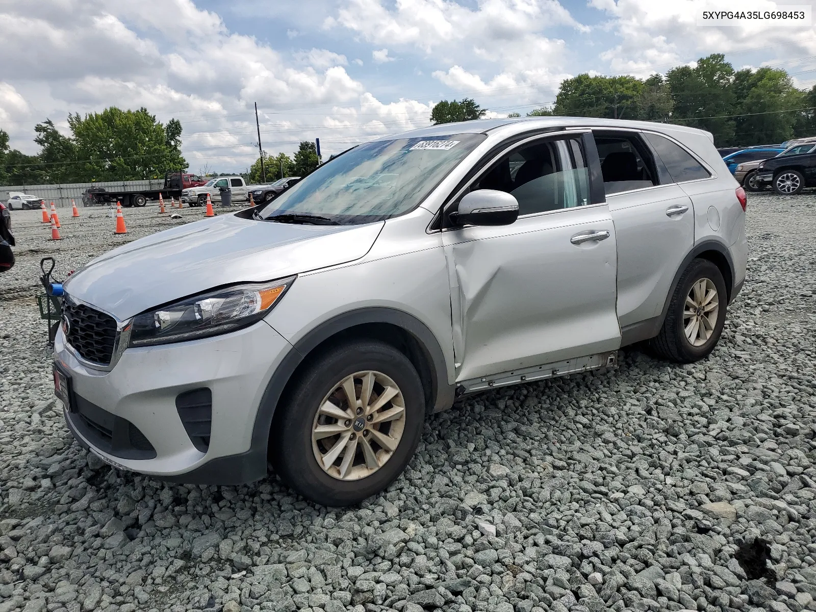 2020 Kia Sorento L VIN: 5XYPG4A35LG698453 Lot: 63916274