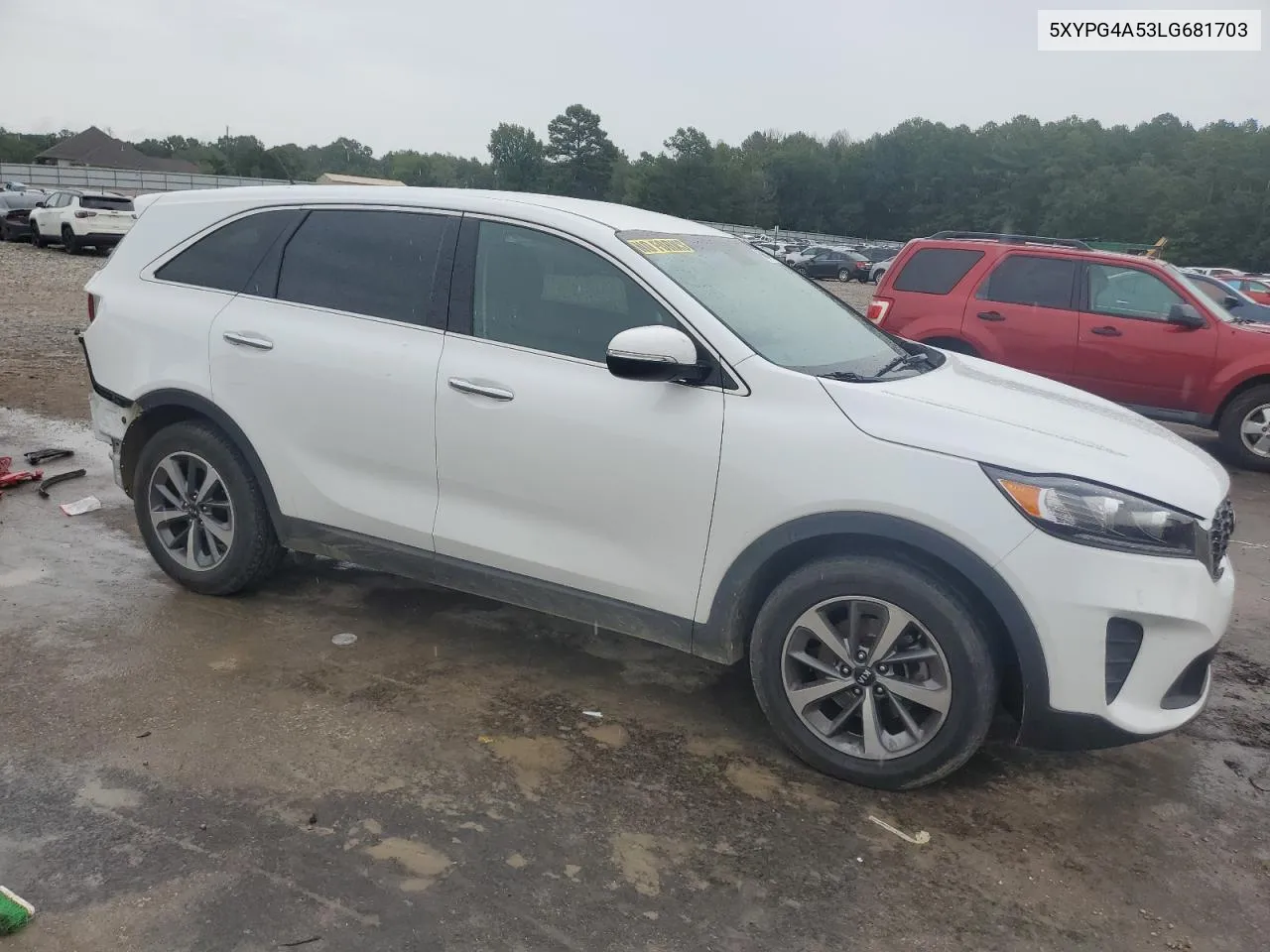 2020 Kia Sorento S VIN: 5XYPG4A53LG681703 Lot: 64654474