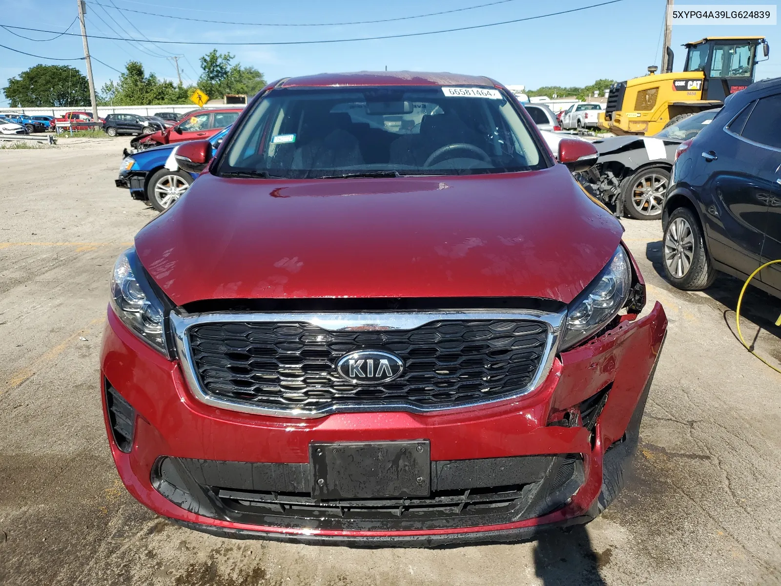 2020 Kia Sorento L VIN: 5XYPG4A39LG624839 Lot: 66581464