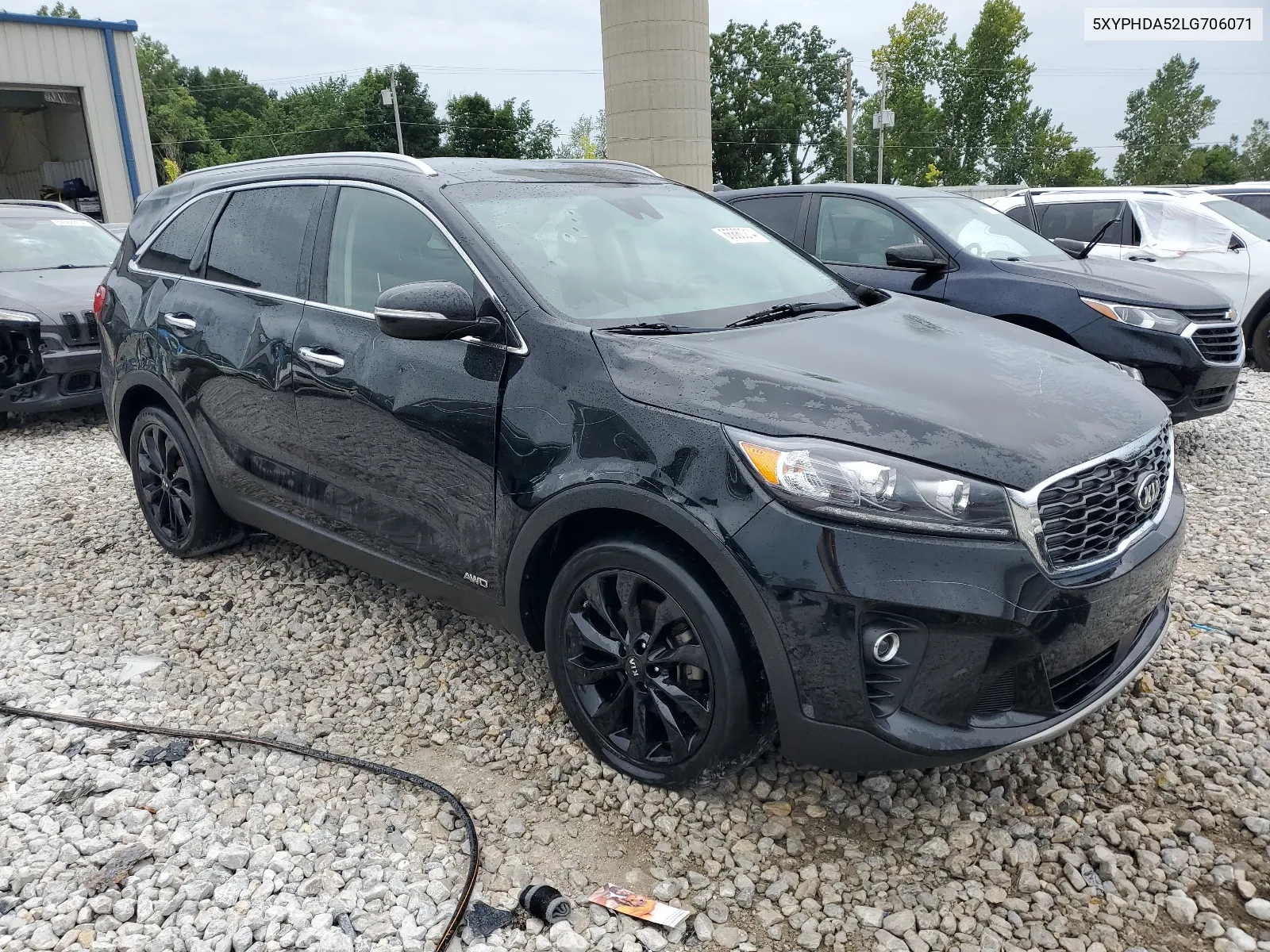 2020 Kia Sorento Ex VIN: 5XYPHDA52LG706071 Lot: 66660214