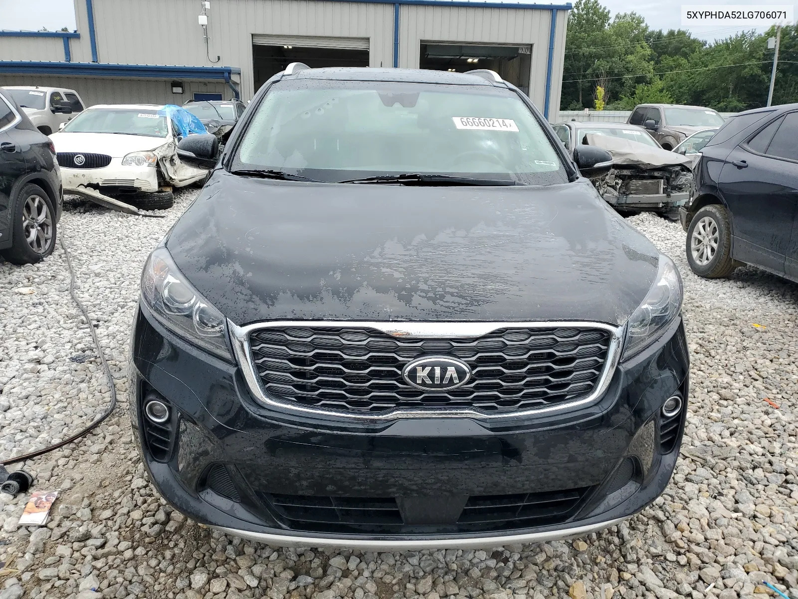 2020 Kia Sorento Ex VIN: 5XYPHDA52LG706071 Lot: 66660214