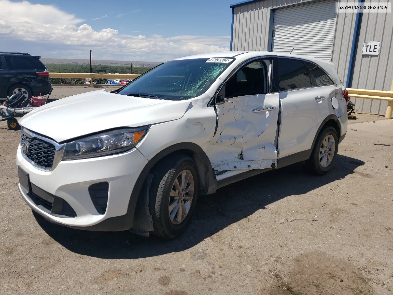 2020 Kia Sorento S VIN: 5XYPG4A53LG623459 Lot: 67057004