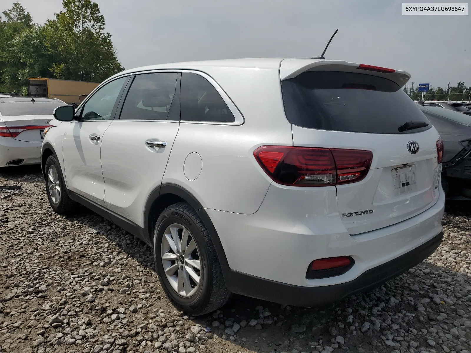 2020 Kia Sorento L VIN: 5XYPG4A37LG698647 Lot: 67556924