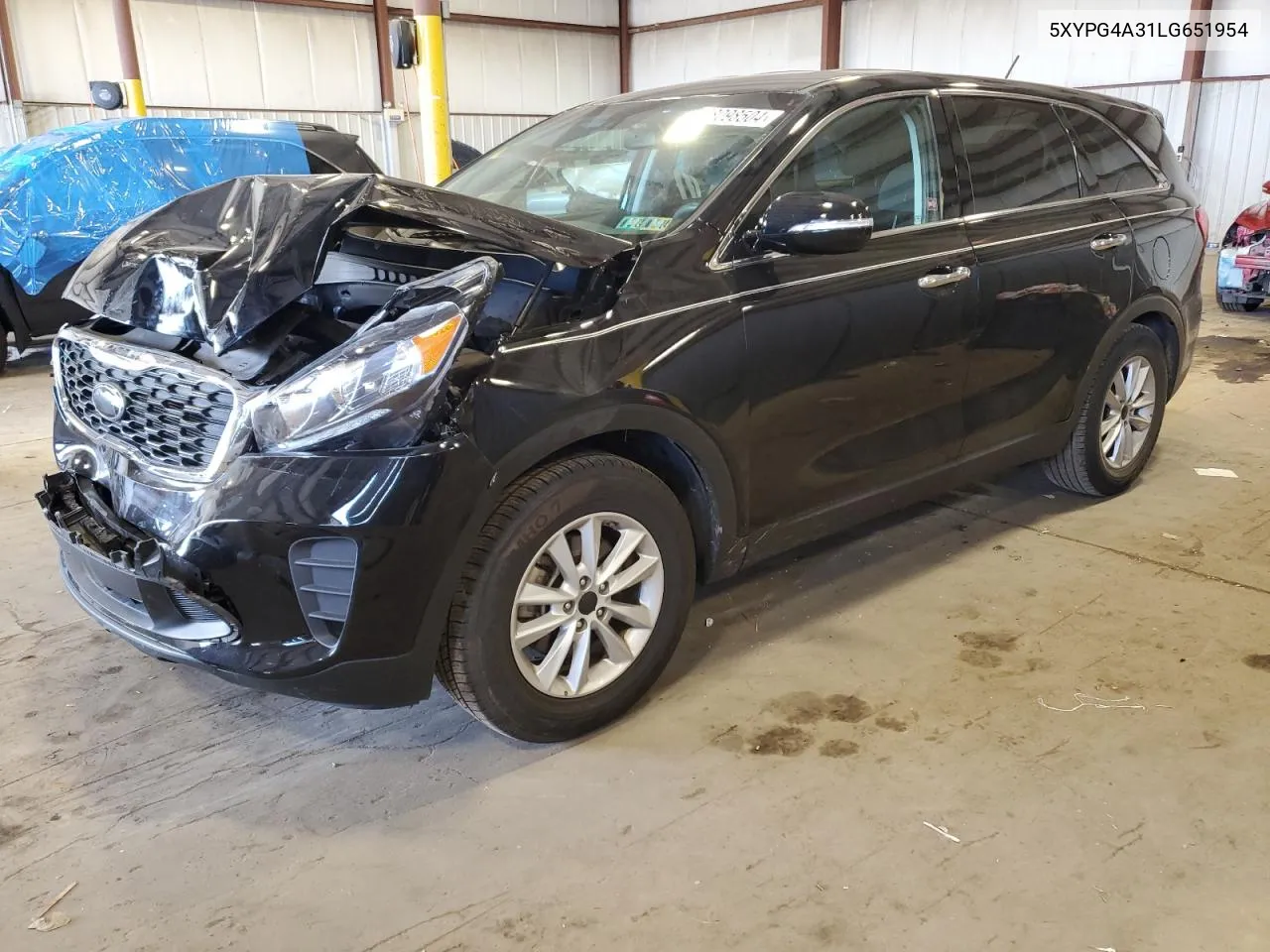 2020 Kia Sorento L VIN: 5XYPG4A31LG651954 Lot: 68098504