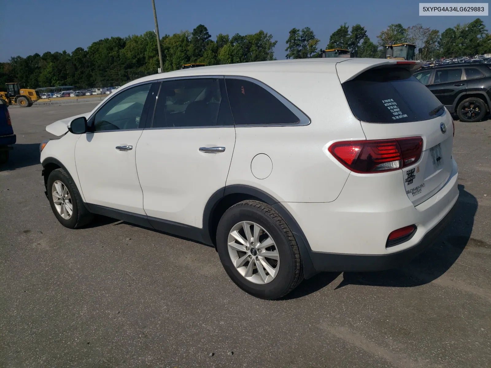 2020 Kia Sorento L VIN: 5XYPG4A34LG629883 Lot: 68142634