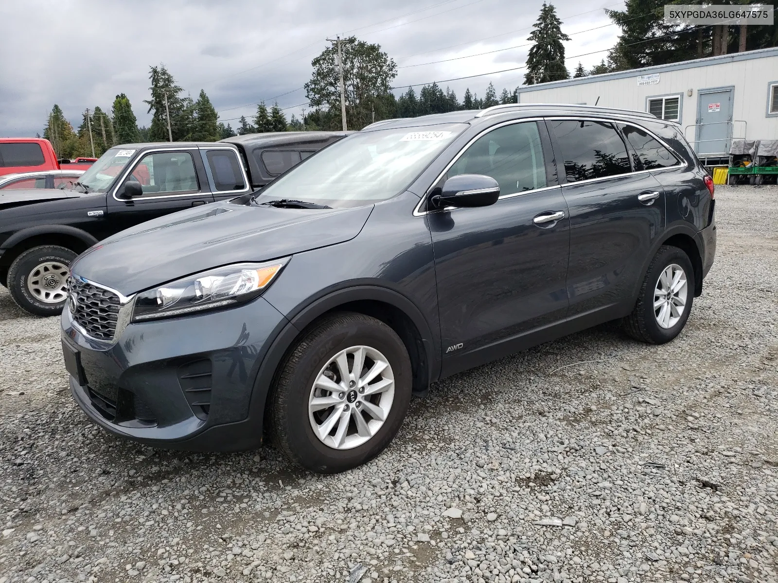 2020 Kia Sorento L VIN: 5XYPGDA36LG647575 Lot: 68559254