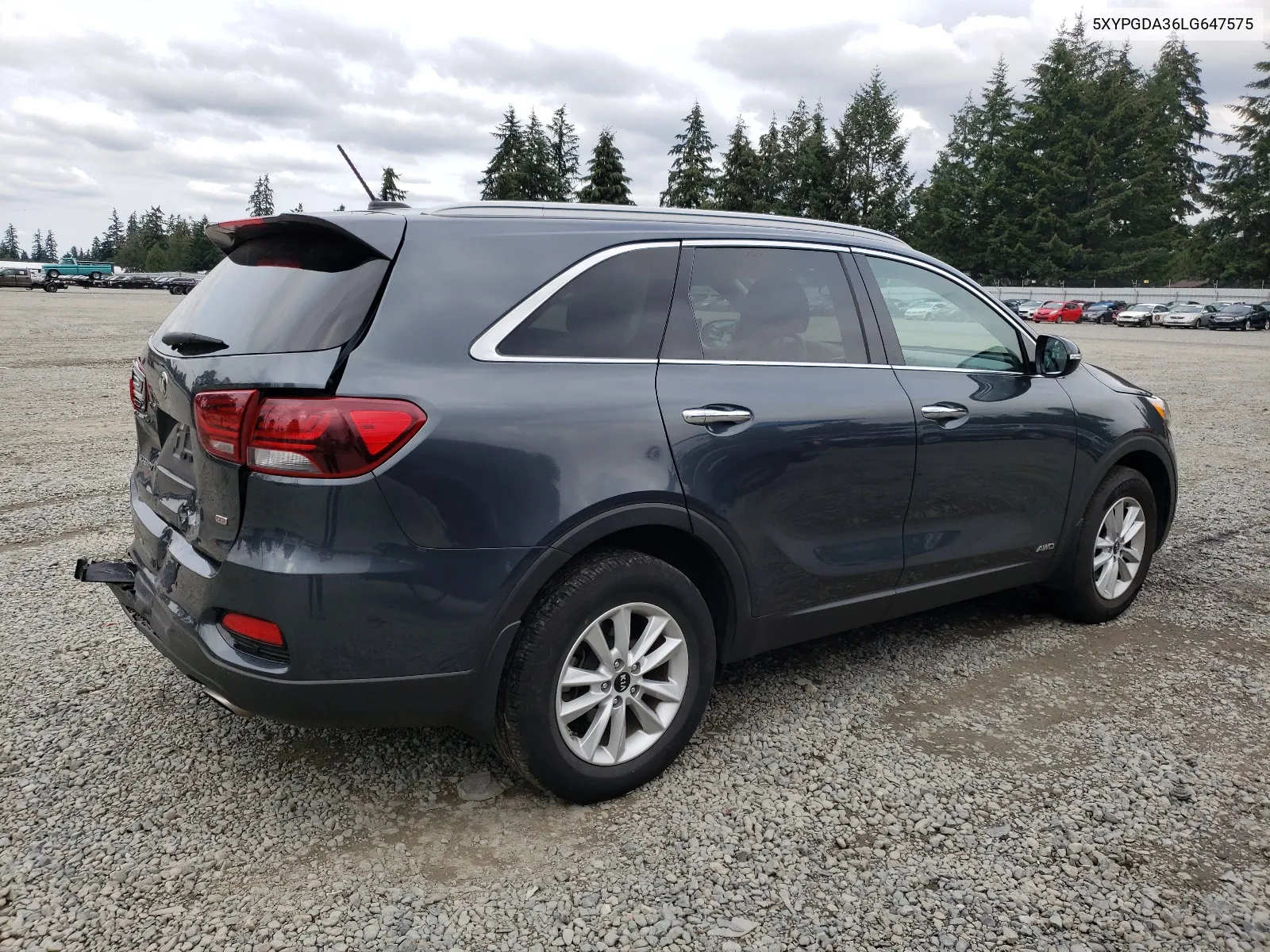 2020 Kia Sorento L VIN: 5XYPGDA36LG647575 Lot: 68559254