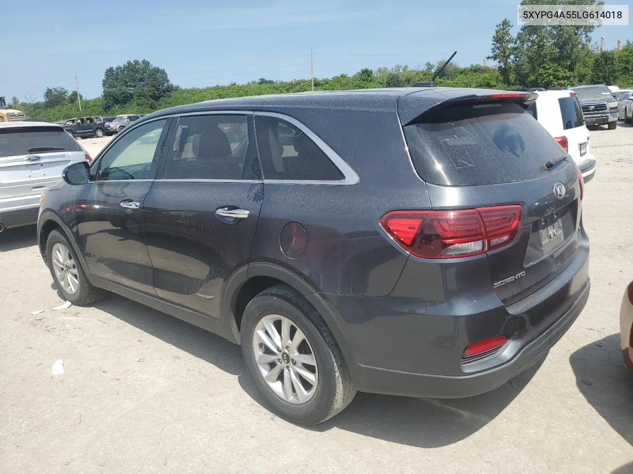 2020 Kia Sorento S VIN: 5XYPG4A55LG614018 Lot: 68742174