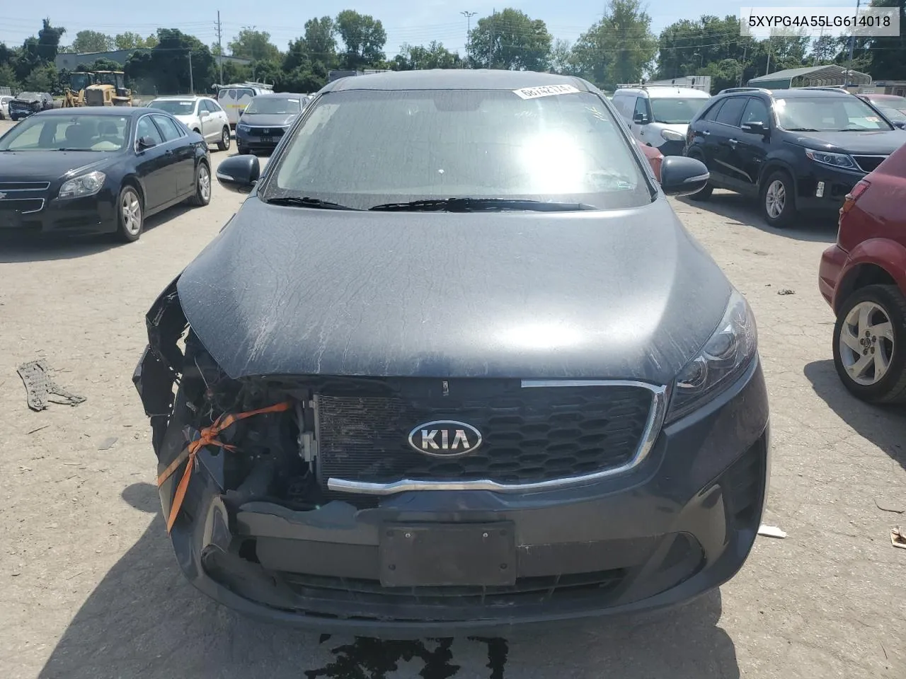 2020 Kia Sorento S VIN: 5XYPG4A55LG614018 Lot: 68742174