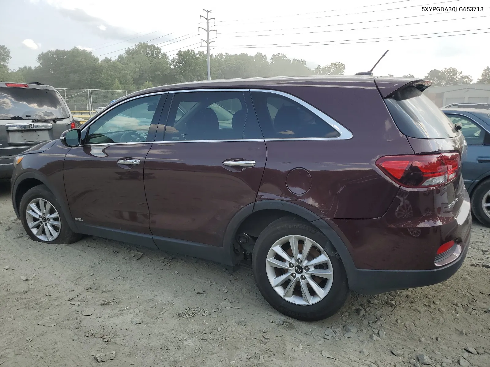 2020 Kia Sorento L VIN: 5XYPGDA30LG653713 Lot: 68822554