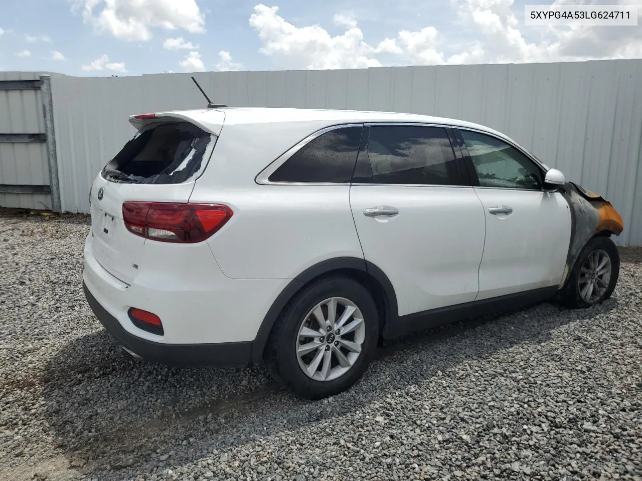 2020 Kia Sorento S VIN: 5XYPG4A53LG624711 Lot: 68828094