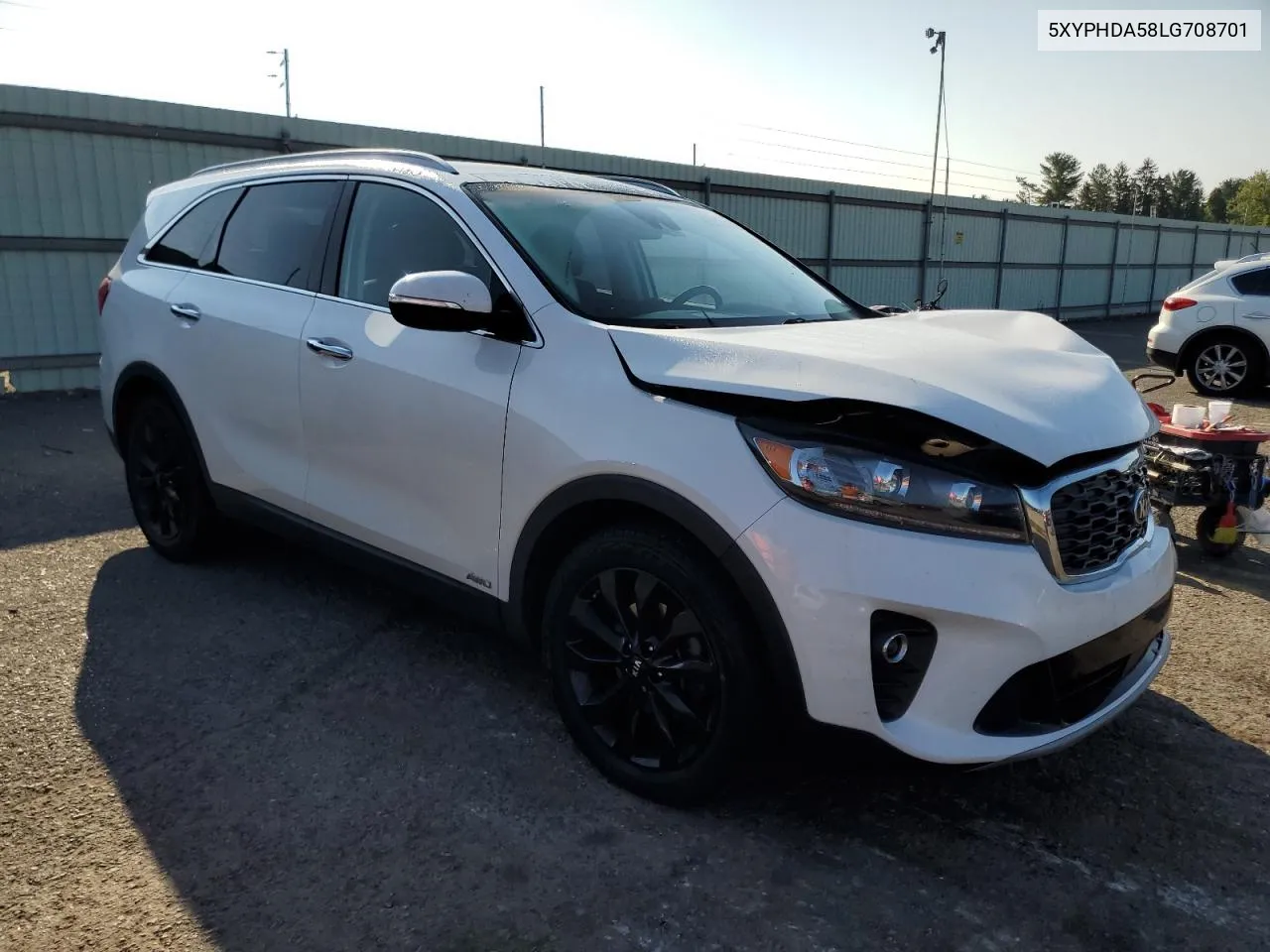 2020 Kia Sorento Ex VIN: 5XYPHDA58LG708701 Lot: 68869244