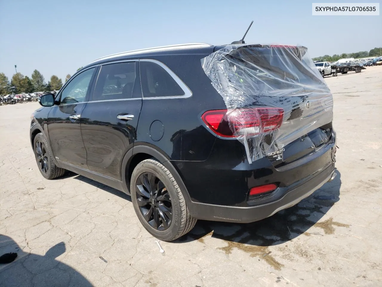 2020 Kia Sorento Ex VIN: 5XYPHDA57LG706535 Lot: 68873384