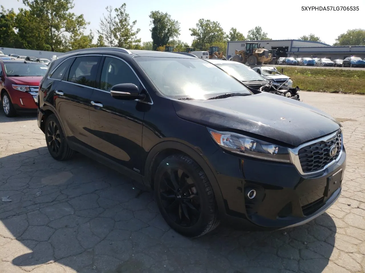 2020 Kia Sorento Ex VIN: 5XYPHDA57LG706535 Lot: 68873384