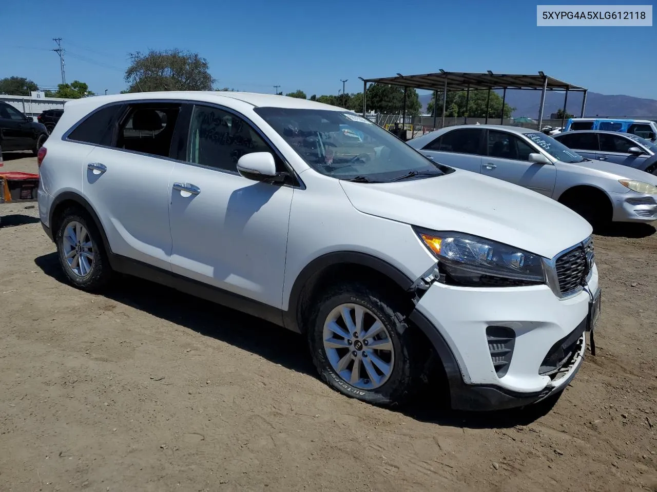 2020 Kia Sorento S VIN: 5XYPG4A5XLG612118 Lot: 68915304