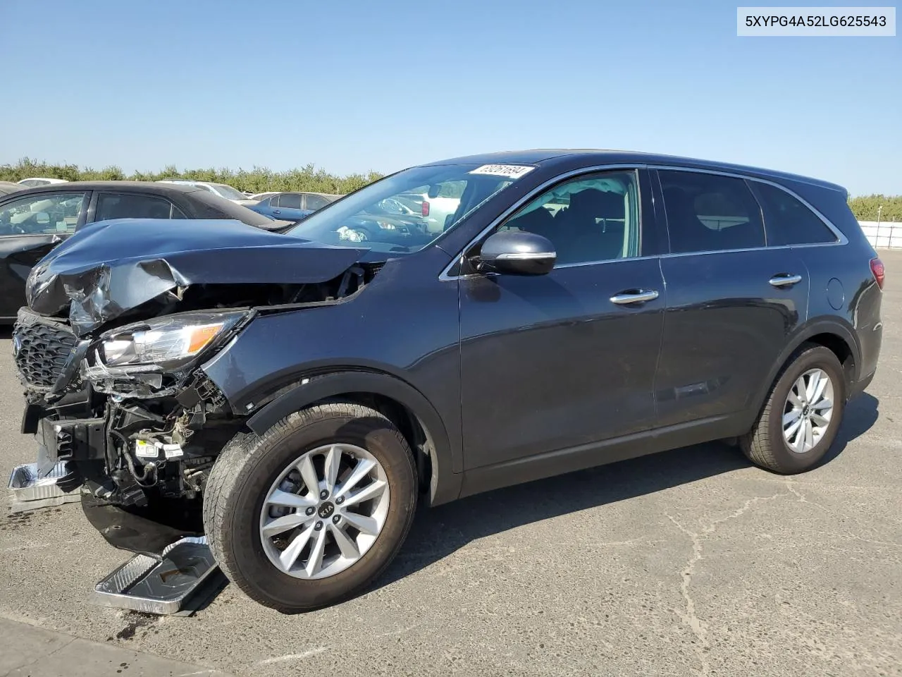 2020 Kia Sorento S VIN: 5XYPG4A52LG625543 Lot: 69261694