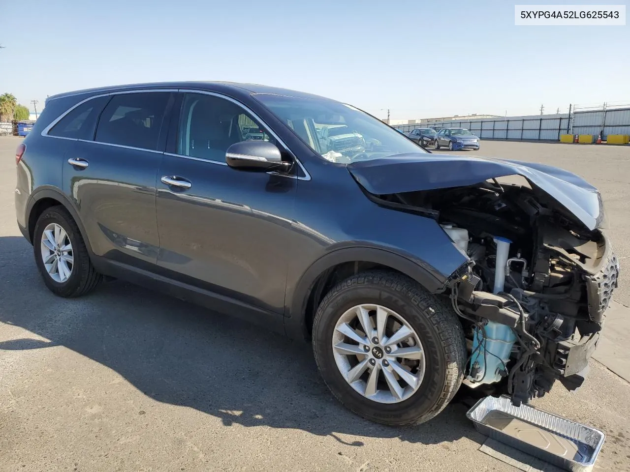 2020 Kia Sorento S VIN: 5XYPG4A52LG625543 Lot: 69261694