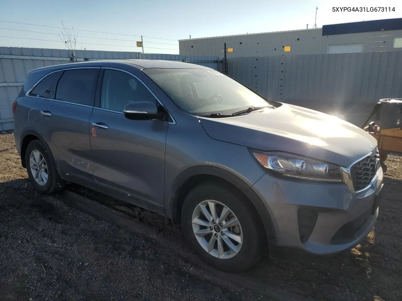 2020 Kia Sorento L VIN: 5XYPG4A31LG673114 Lot: 69287984