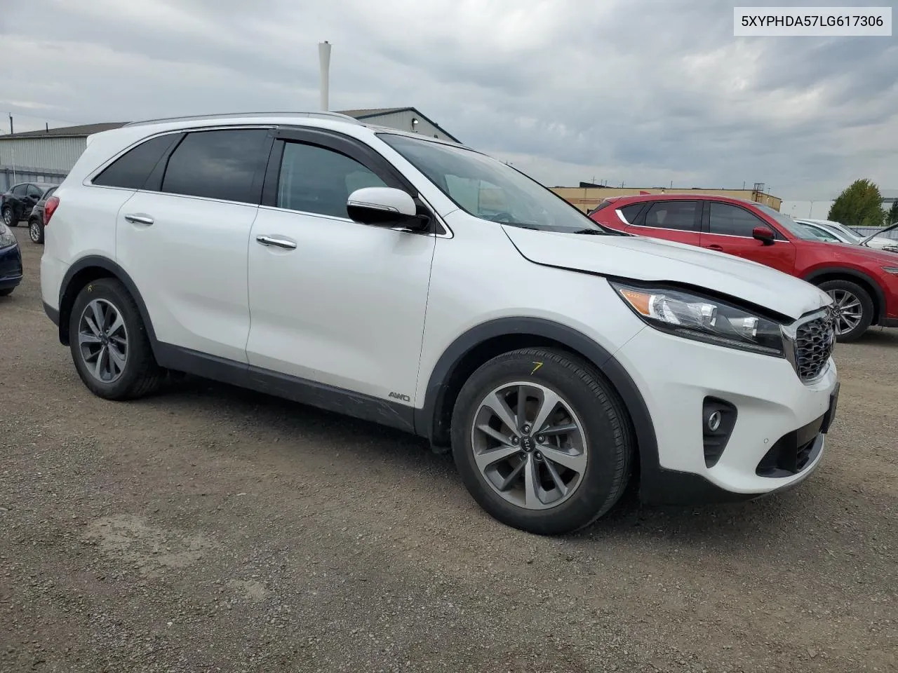 2020 Kia Sorento Ex VIN: 5XYPHDA57LG617306 Lot: 69310844