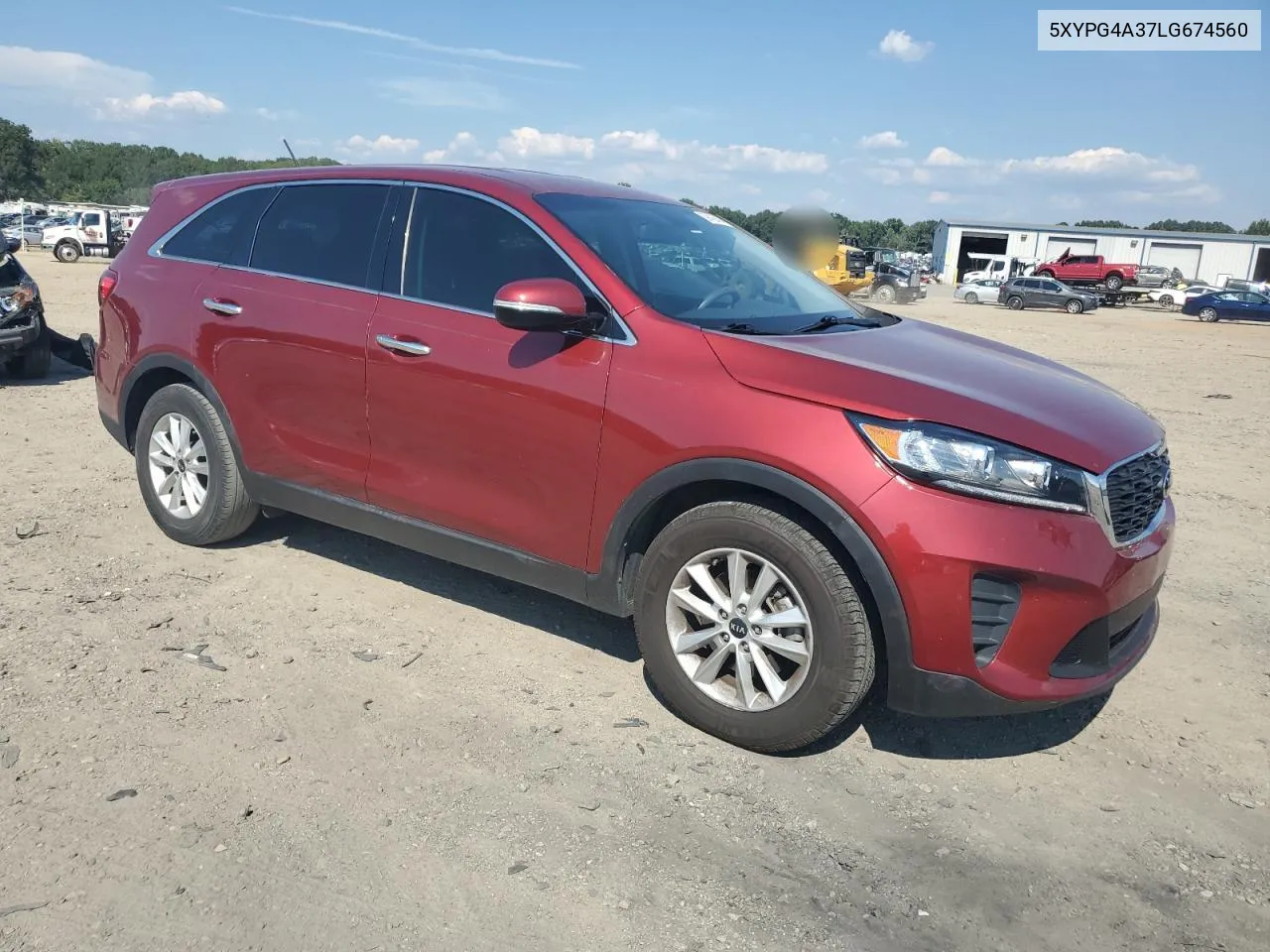 2020 Kia Sorento L VIN: 5XYPG4A37LG674560 Lot: 69426484