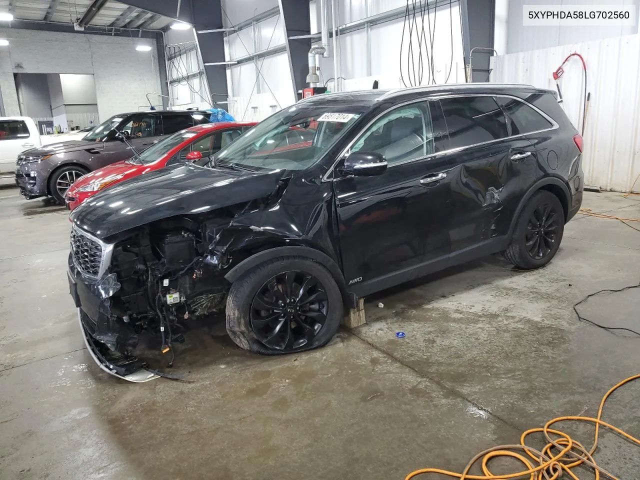 2020 Kia Sorento Ex VIN: 5XYPHDA58LG702560 Lot: 69517014