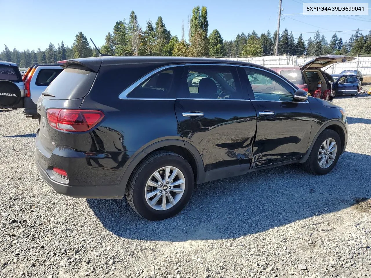 2020 Kia Sorento L VIN: 5XYPG4A39LG699041 Lot: 69707954