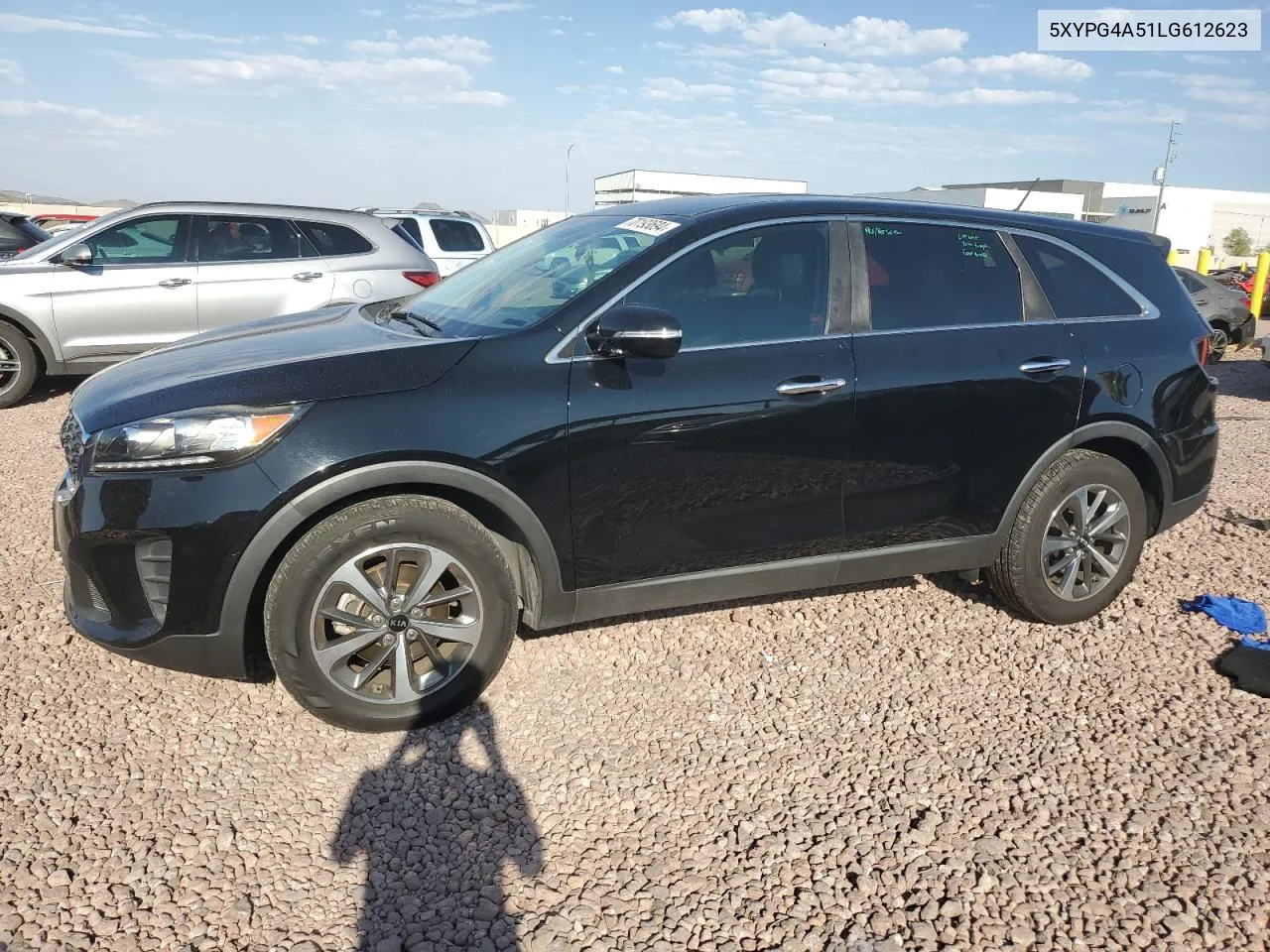 2020 Kia Sorento S VIN: 5XYPG4A51LG612623 Lot: 70193694