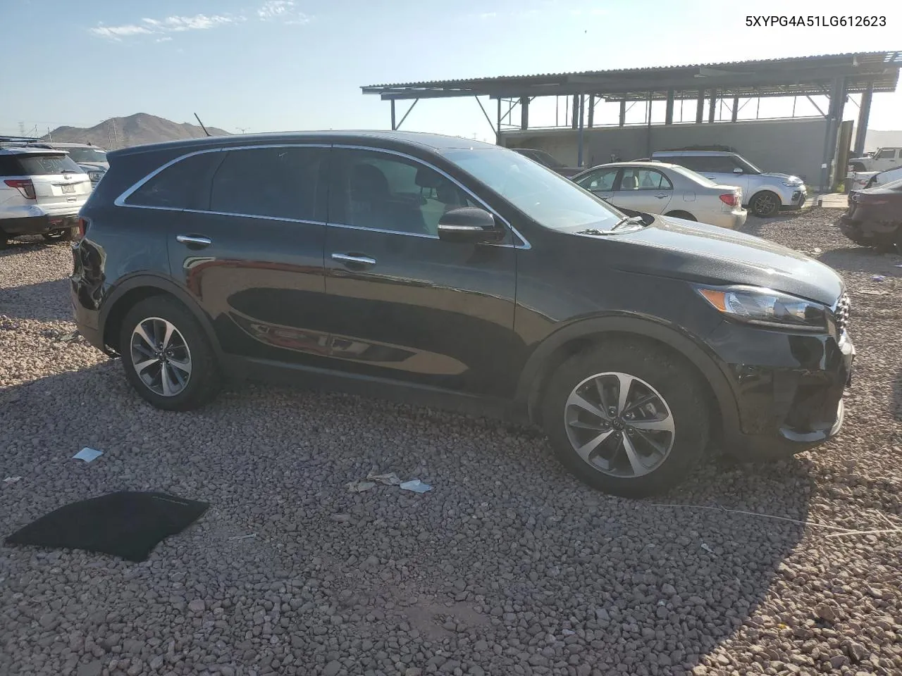 2020 Kia Sorento S VIN: 5XYPG4A51LG612623 Lot: 70193694