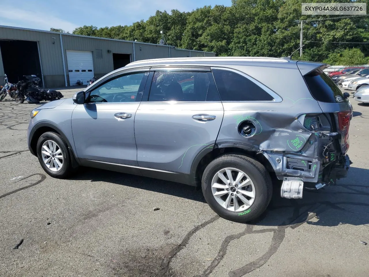 2020 Kia Sorento L VIN: 5XYPG4A36LG637726 Lot: 70484944