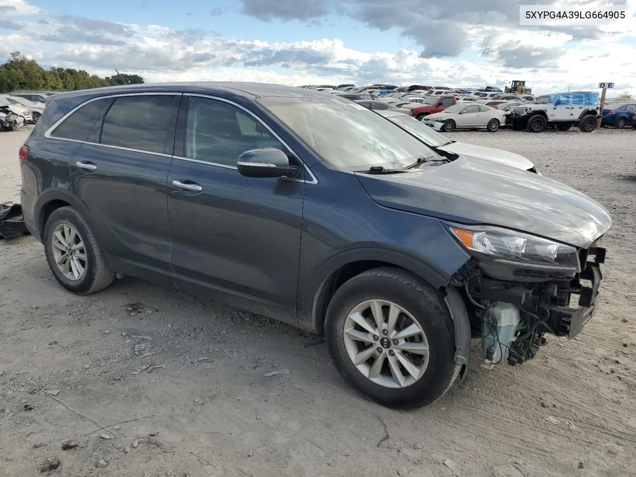 2020 Kia Sorento L VIN: 5XYPG4A39LG664905 Lot: 71171264