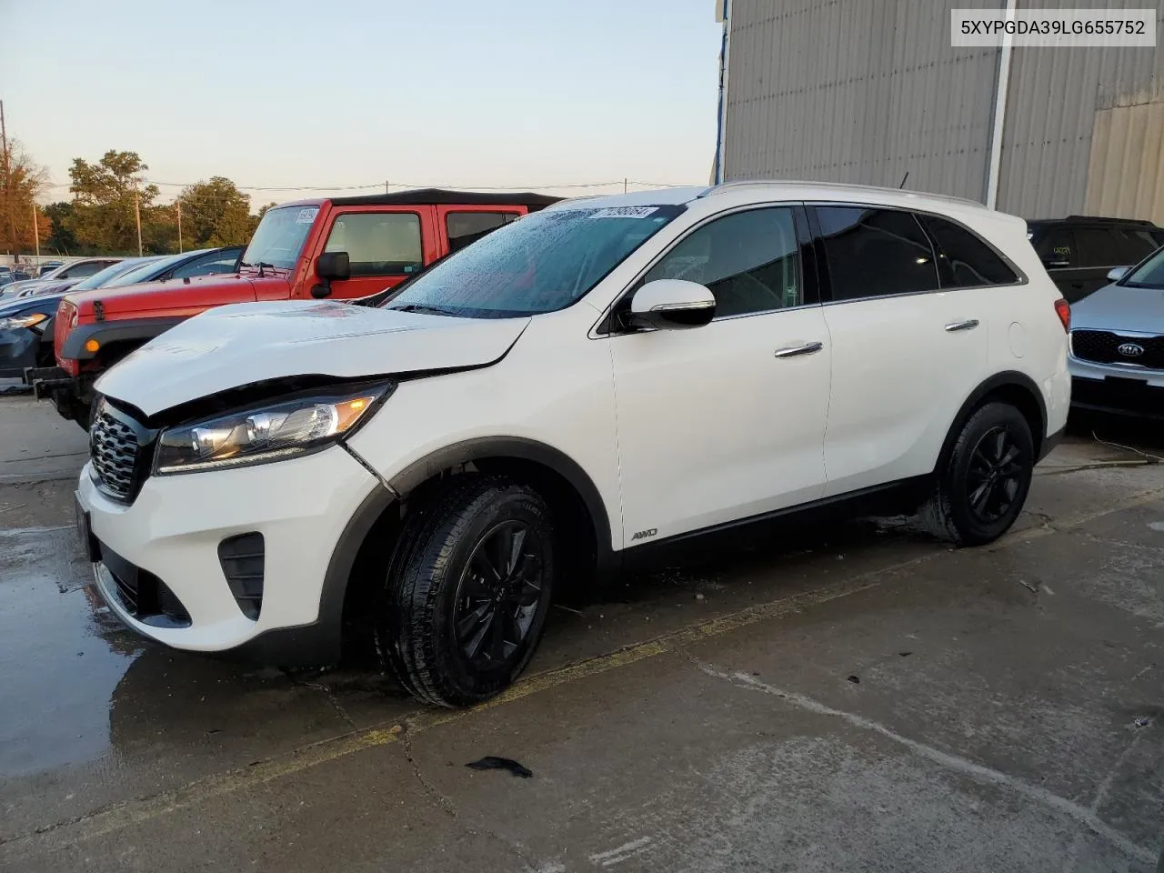 2020 Kia Sorento L VIN: 5XYPGDA39LG655752 Lot: 71298064