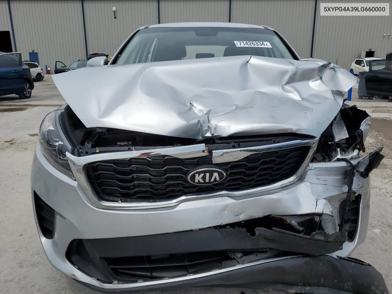 2020 Kia Sorento L VIN: 5XYPG4A39LG660000 Lot: 71426334