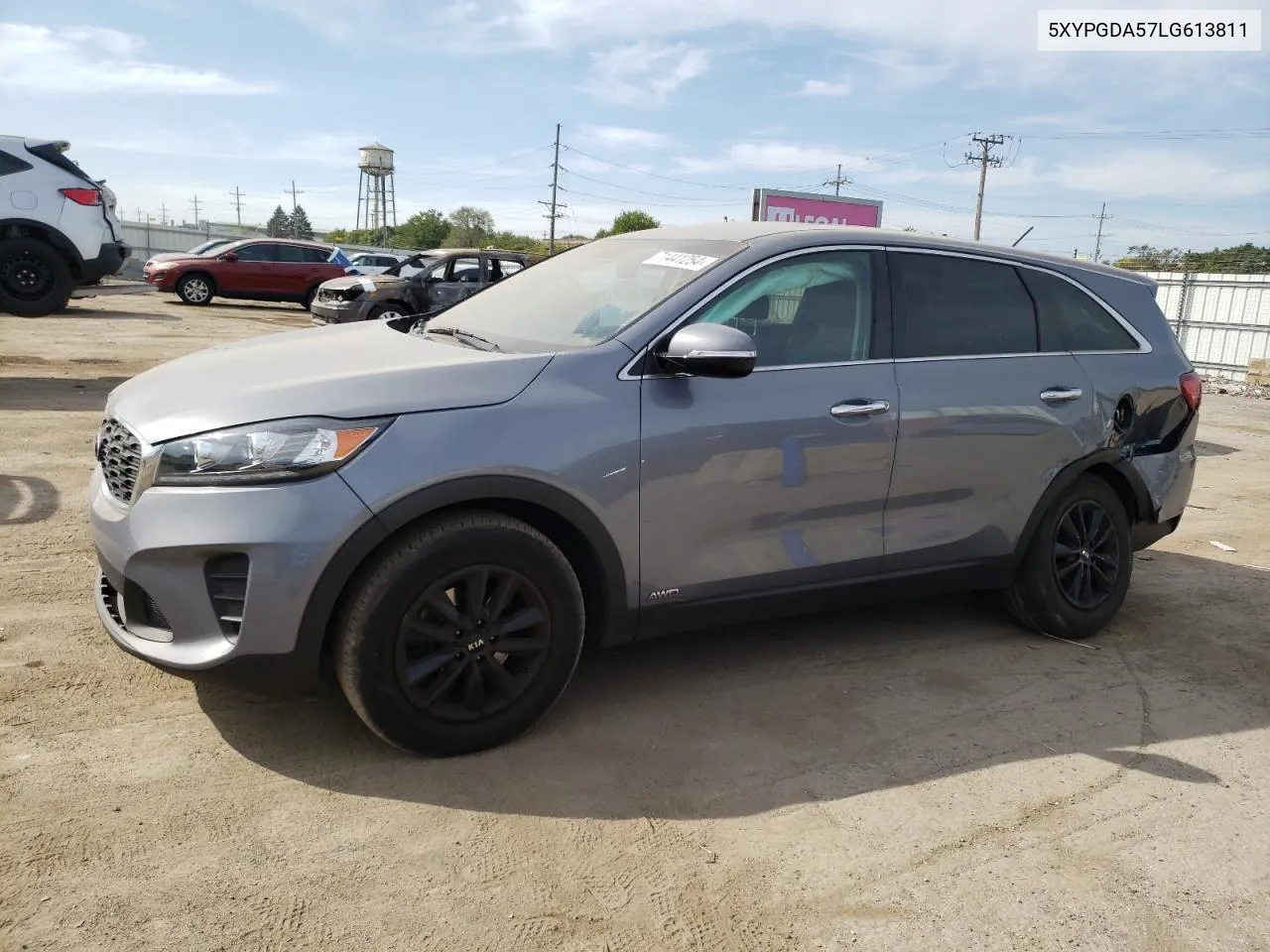 2020 Kia Sorento S VIN: 5XYPGDA57LG613811 Lot: 71441254