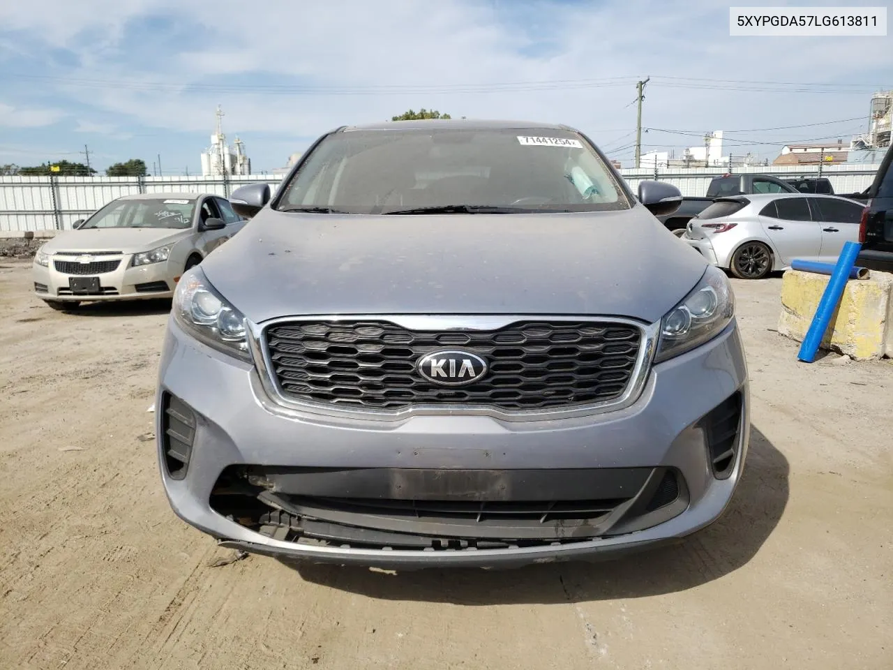 2020 Kia Sorento S VIN: 5XYPGDA57LG613811 Lot: 71441254