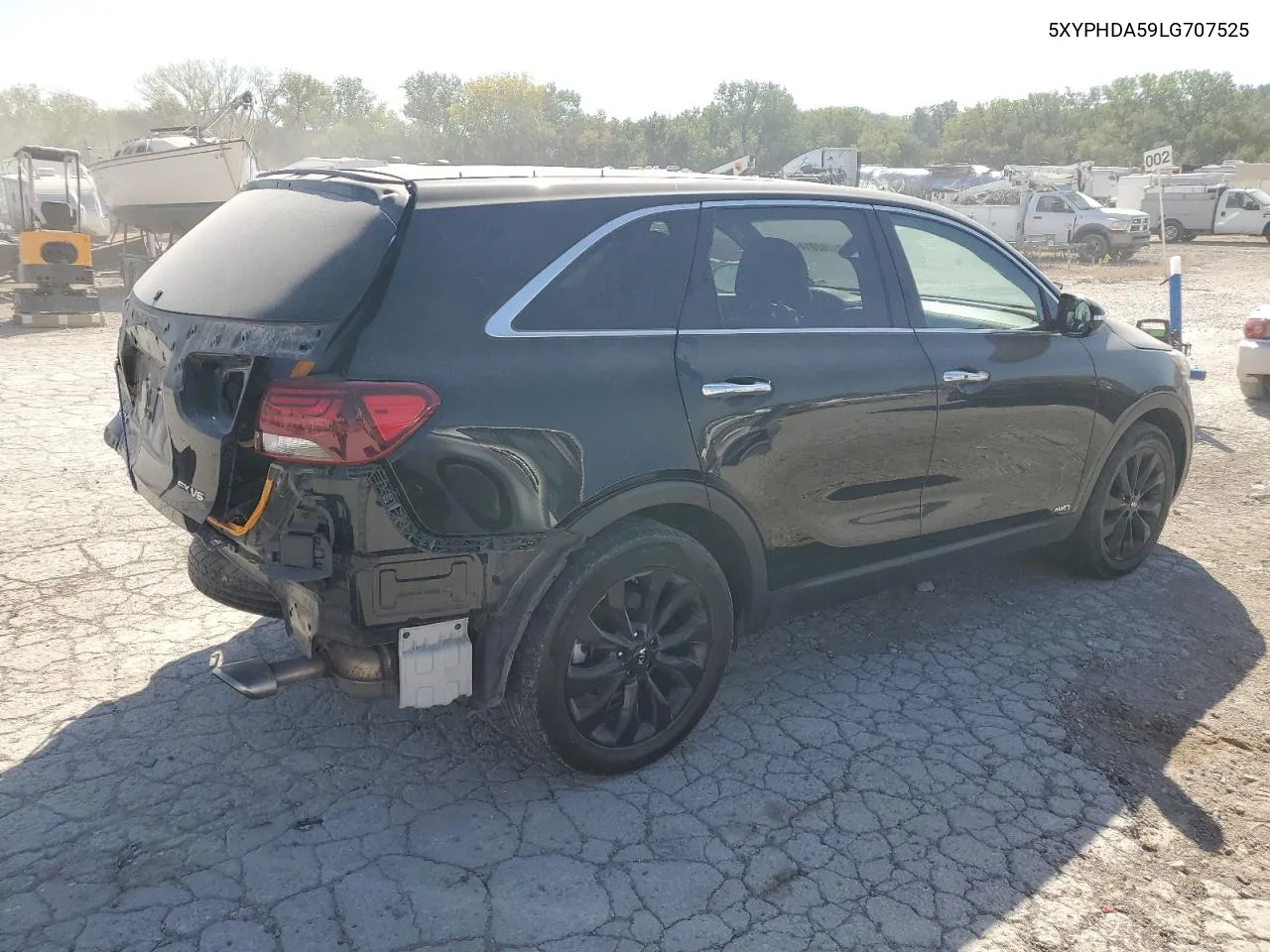 2020 Kia Sorento Ex VIN: 5XYPHDA59LG707525 Lot: 71486014