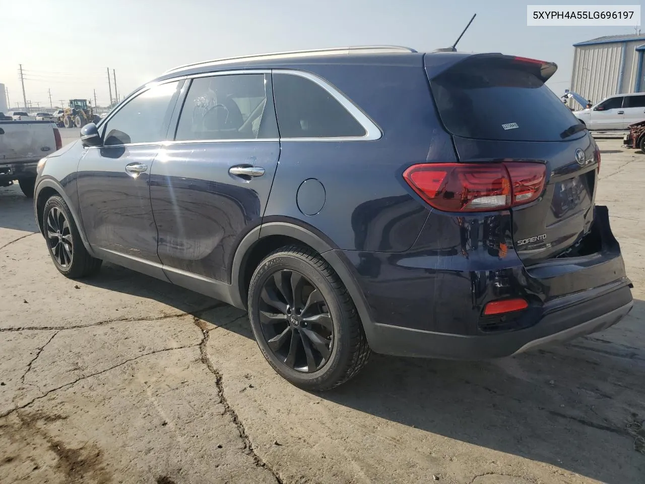 2020 Kia Sorento Ex VIN: 5XYPH4A55LG696197 Lot: 71557754