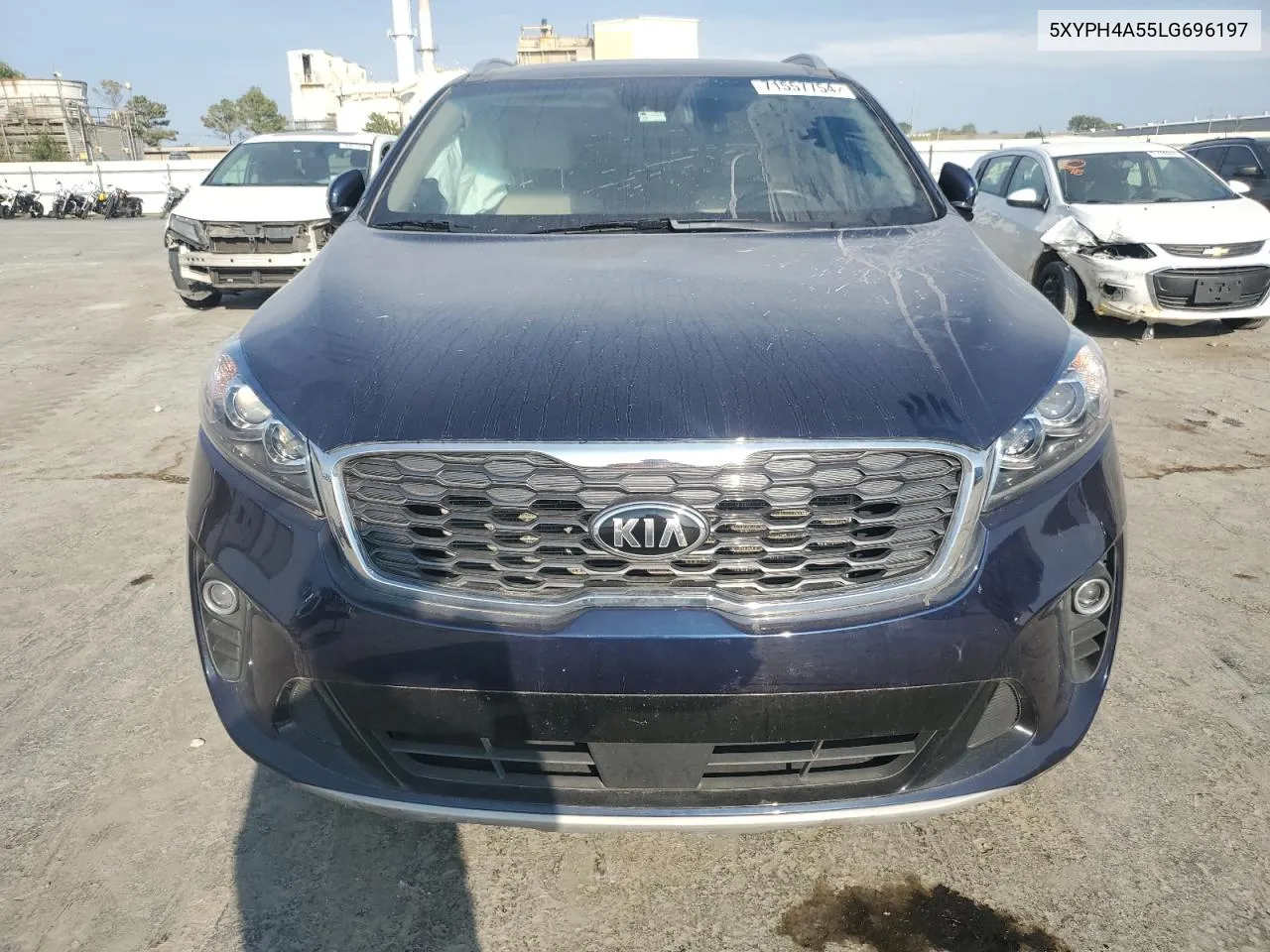 2020 Kia Sorento Ex VIN: 5XYPH4A55LG696197 Lot: 71557754