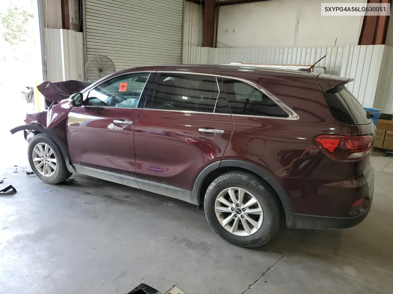 2020 Kia Sorento S VIN: 5XYPG4A56LG630051 Lot: 71591274