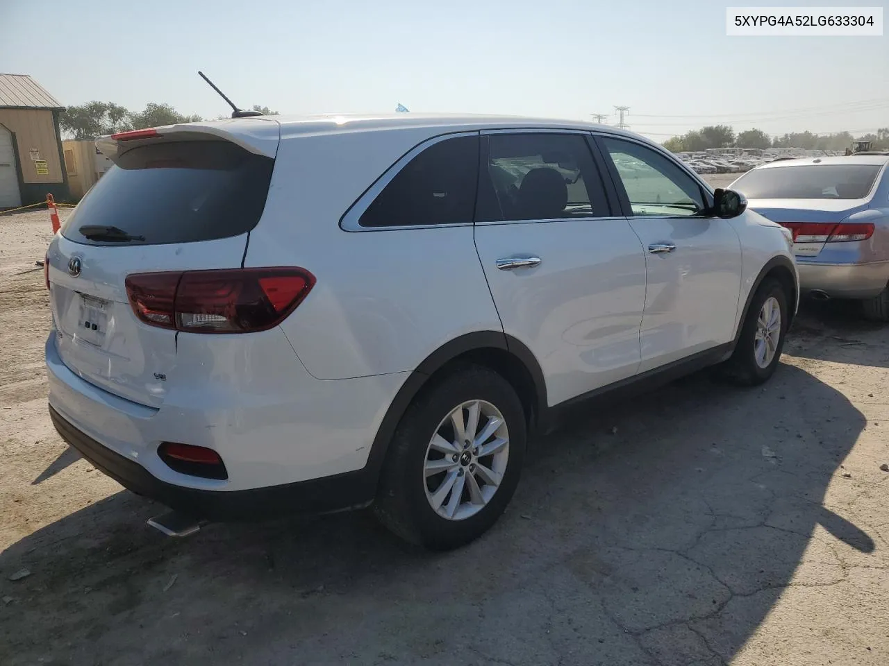 2020 Kia Sorento S VIN: 5XYPG4A52LG633304 Lot: 71879154