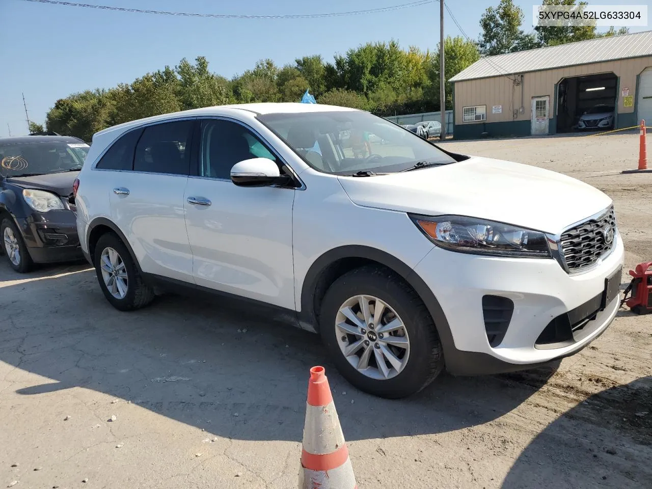 2020 Kia Sorento S VIN: 5XYPG4A52LG633304 Lot: 71879154