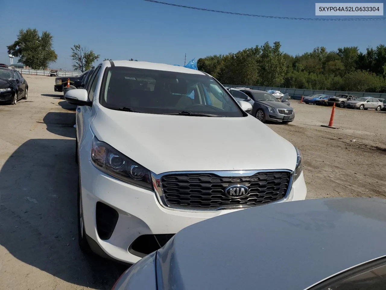 2020 Kia Sorento S VIN: 5XYPG4A52LG633304 Lot: 71879154