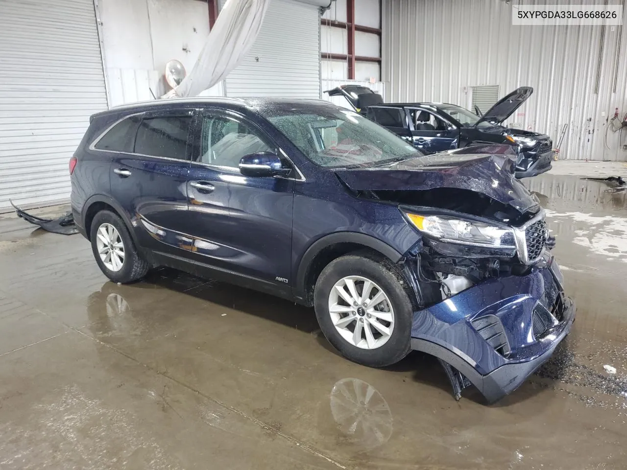 2020 Kia Sorento L VIN: 5XYPGDA33LG668626 Lot: 71939644