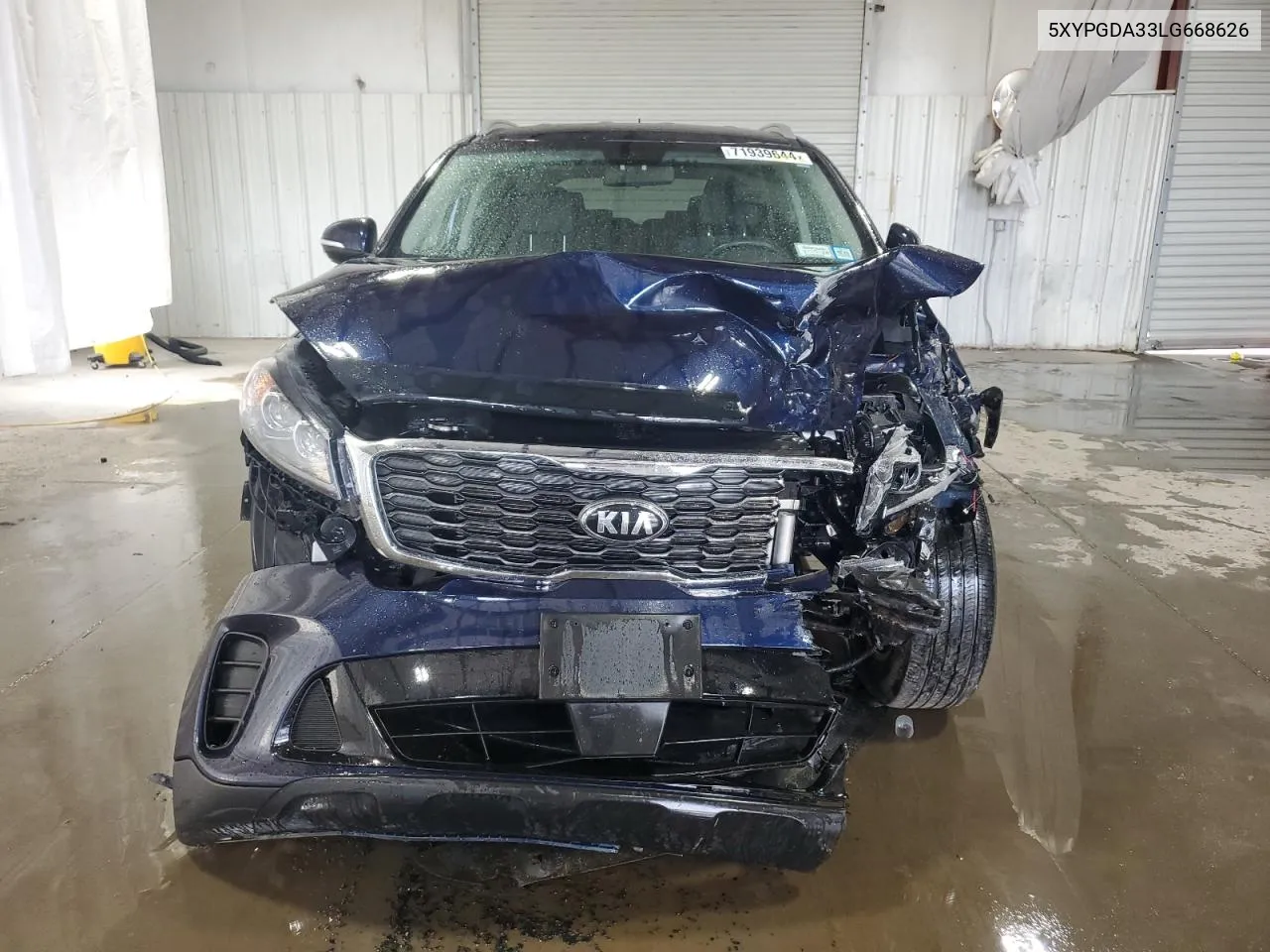 2020 Kia Sorento L VIN: 5XYPGDA33LG668626 Lot: 71939644