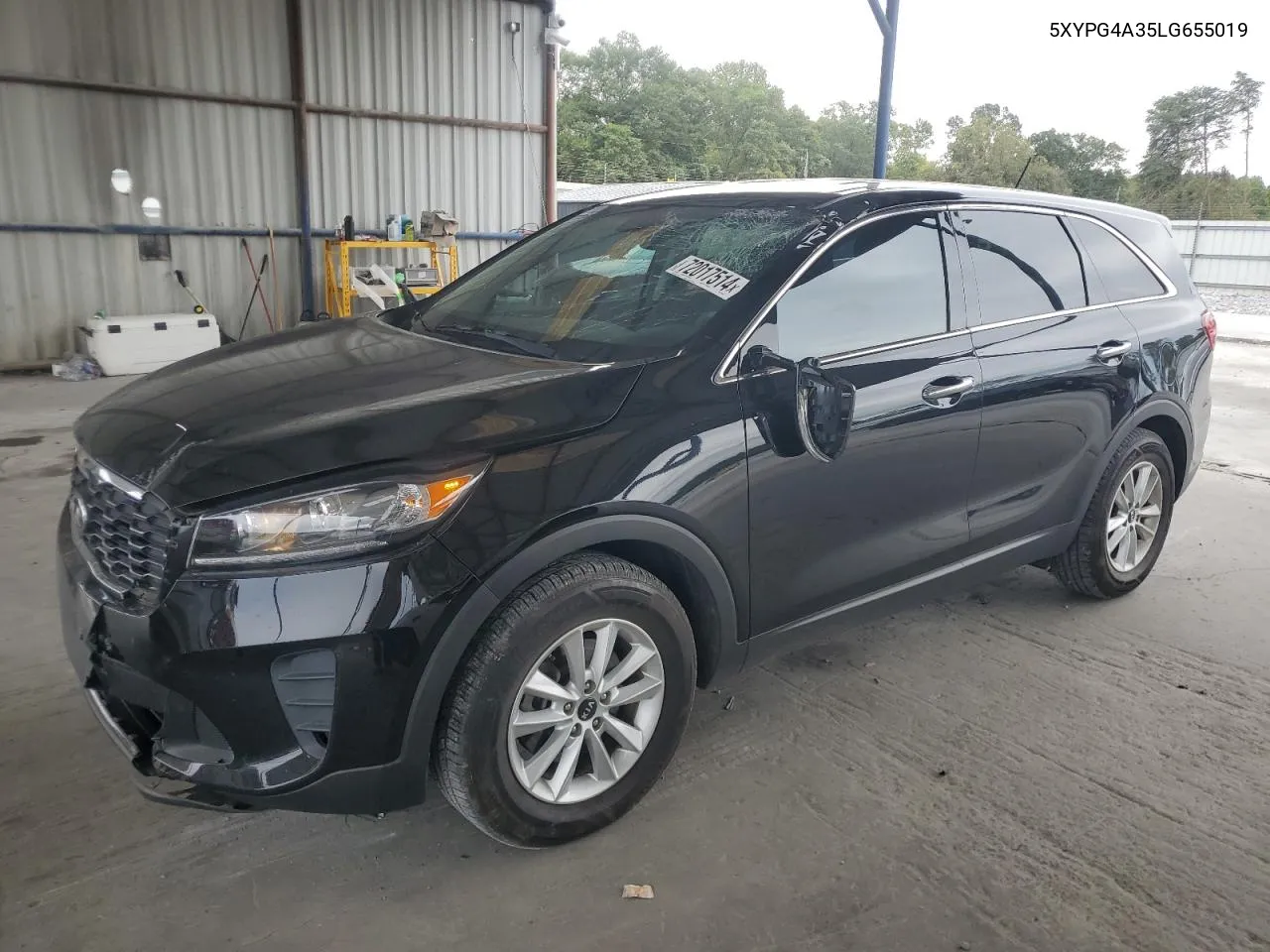 2020 Kia Sorento L VIN: 5XYPG4A35LG655019 Lot: 72017514