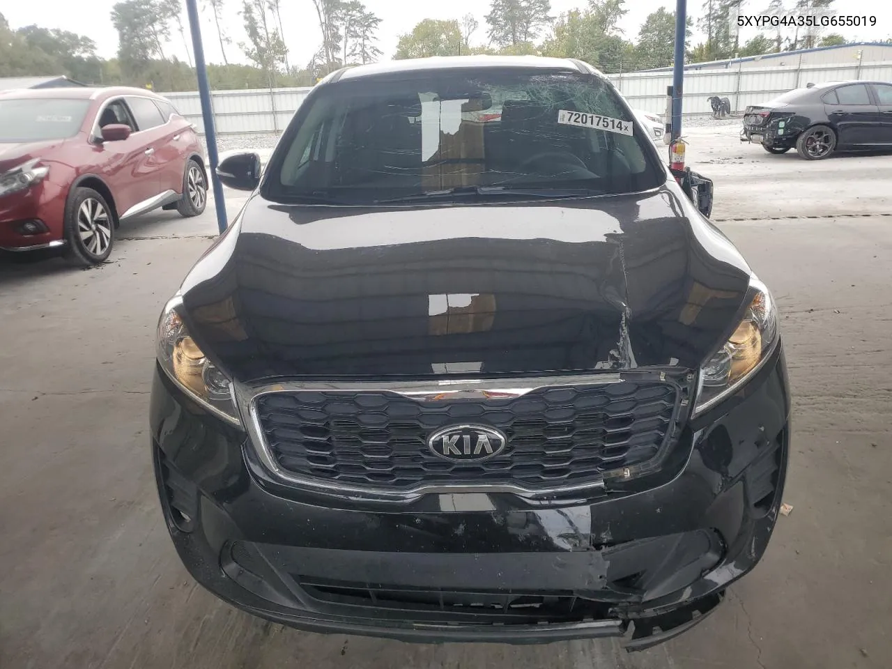 2020 Kia Sorento L VIN: 5XYPG4A35LG655019 Lot: 72017514