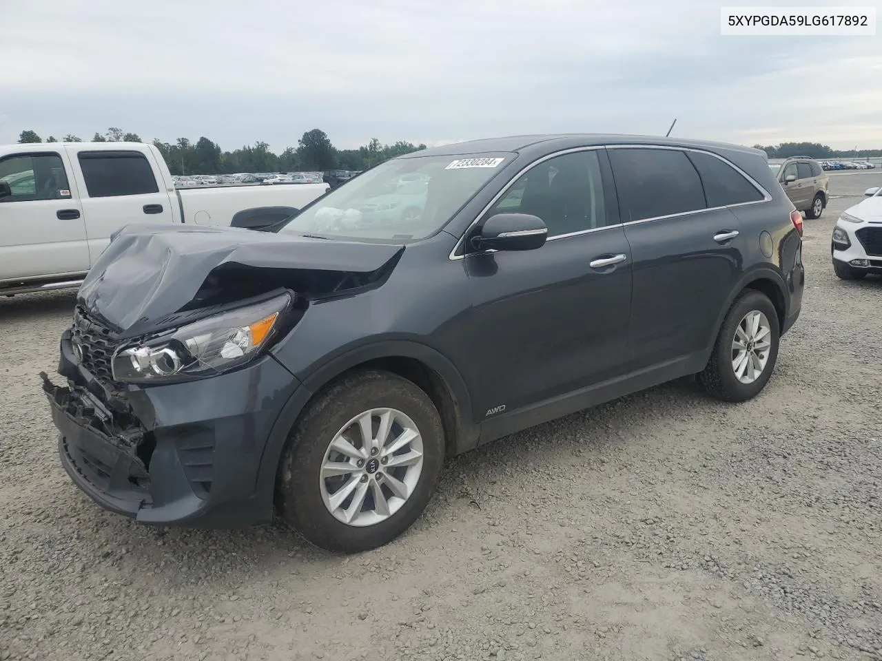 5XYPGDA59LG617892 2020 Kia Sorento S