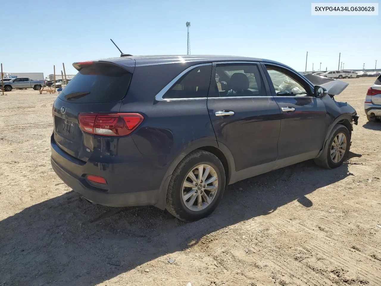 2020 Kia Sorento L VIN: 5XYPG4A34LG630628 Lot: 72333294