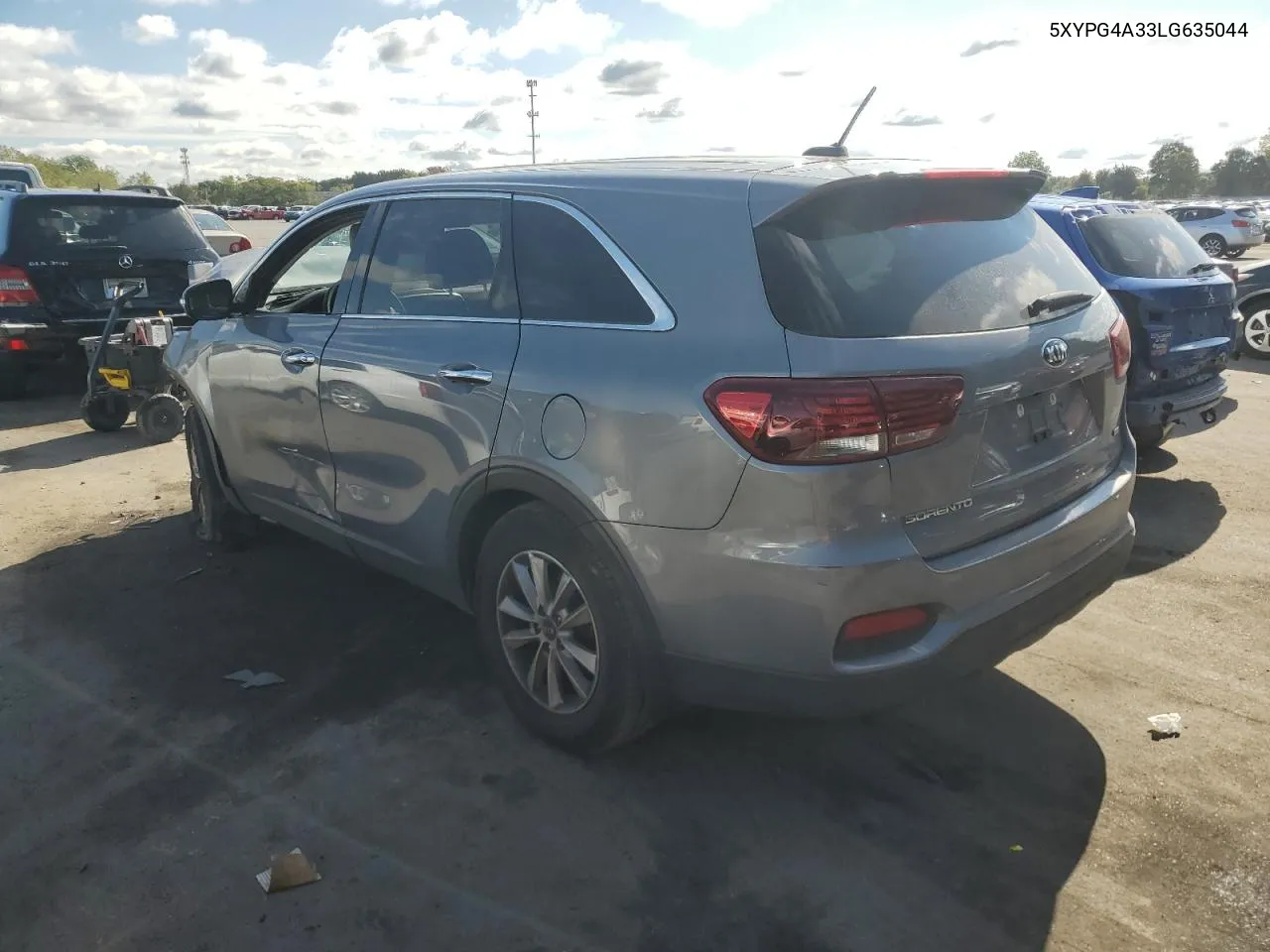 2020 Kia Sorento L VIN: 5XYPG4A33LG635044 Lot: 72337494