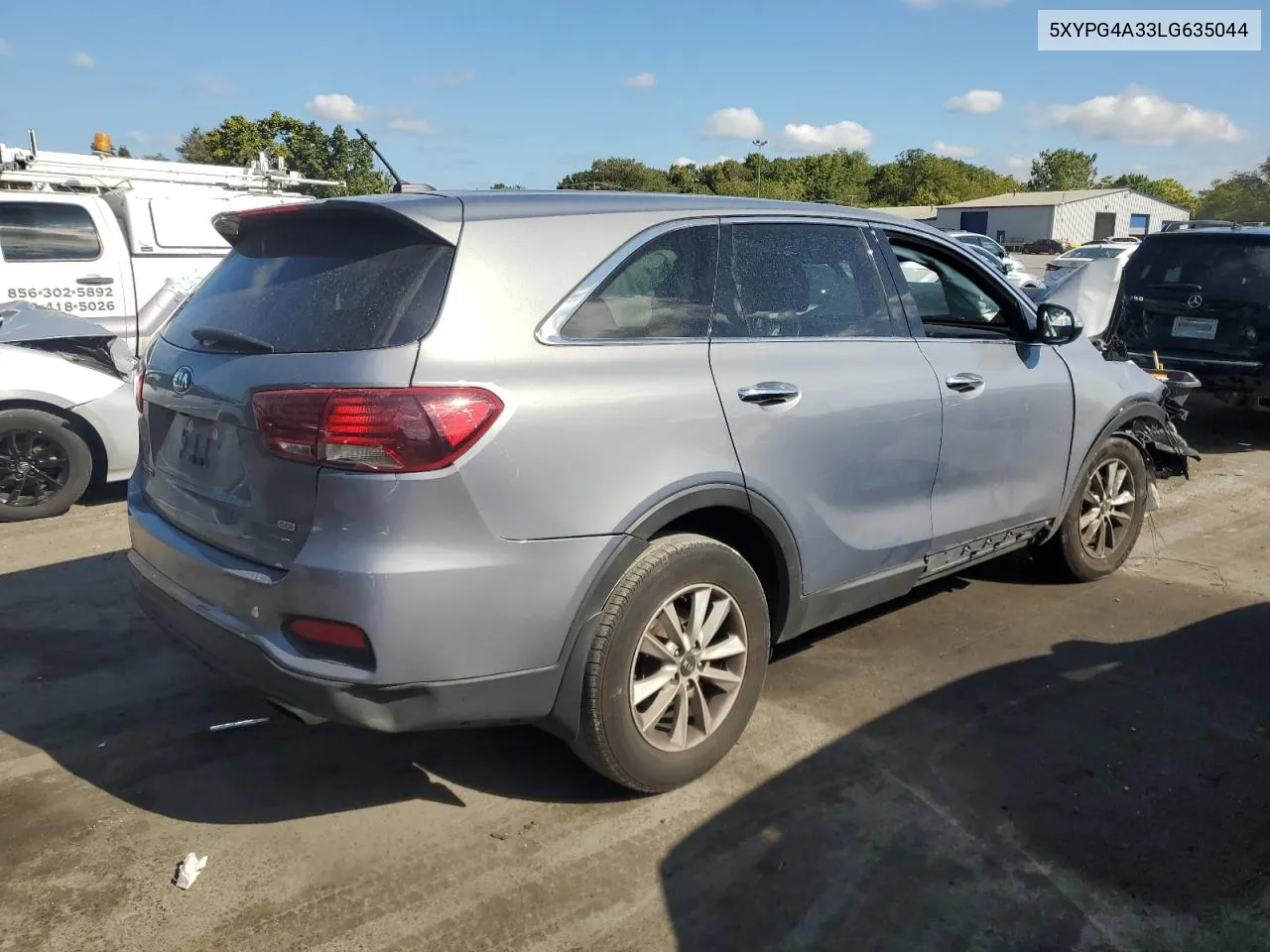 2020 Kia Sorento L VIN: 5XYPG4A33LG635044 Lot: 72337494