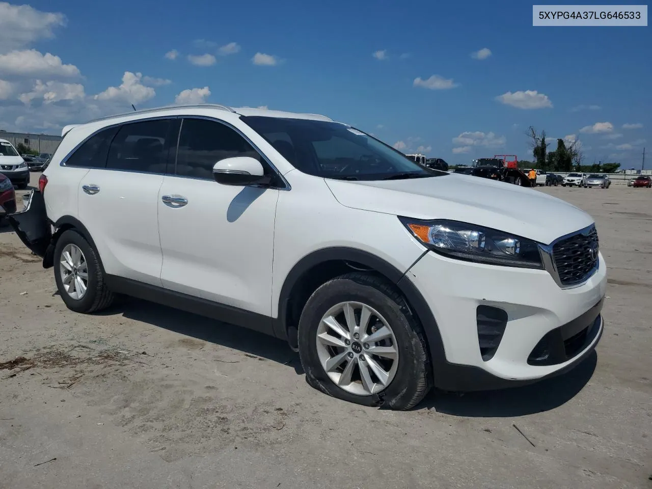 2020 Kia Sorento L VIN: 5XYPG4A37LG646533 Lot: 72434574